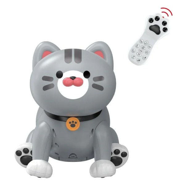 Đồ Chơi Robot Mèo Puffy Mũm Mĩm Điều Khiển Từ Xa Vecto VTK48/GR