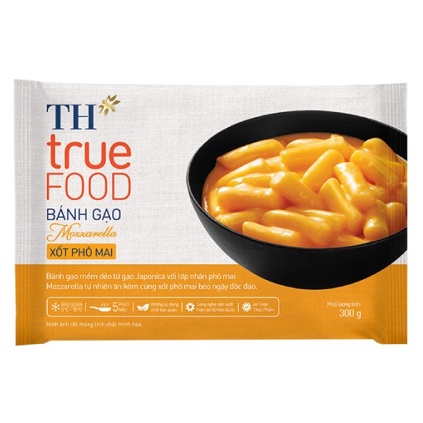 Bánh Gạo TH True Food Mozzarella Xốt Phô Mai Gói 300G