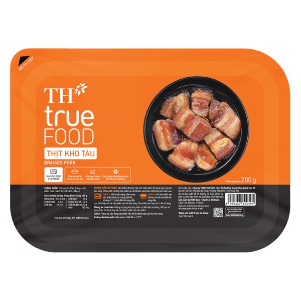 Thịt Kho Tàu TH True Food Hộp 200G