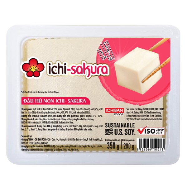 Tàu Hũ Non Ichi-Sakura 350G