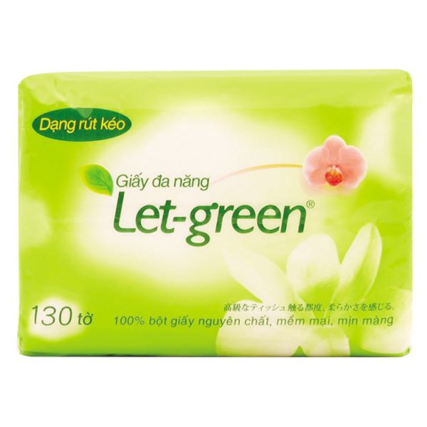 Giấy Đa Năng Let Green 130 Tờ