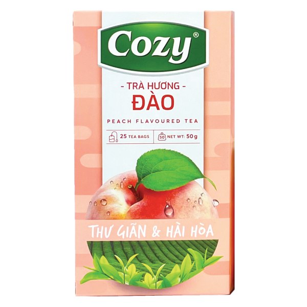 Trà Cozy Hương Đào 25Gói*2G