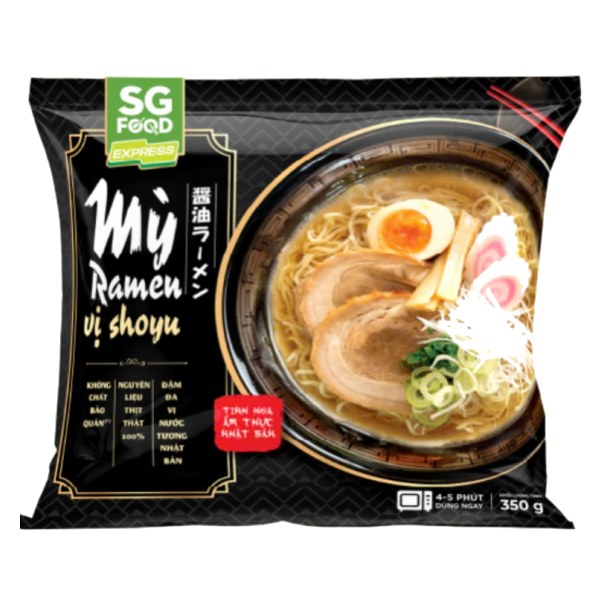 Mì Ramen SG Food Vị Shoyu Gói 350G