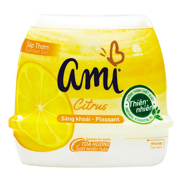 Sáp Thơm Ami Citrus Hương Chanh 200G