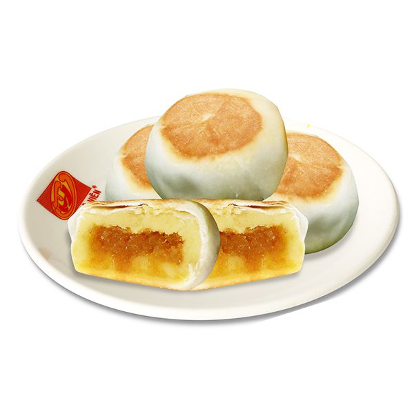 Bánh Pía Tân Huê Viên Chà Bông Trứng Muối Gói 1 Bánh 40G