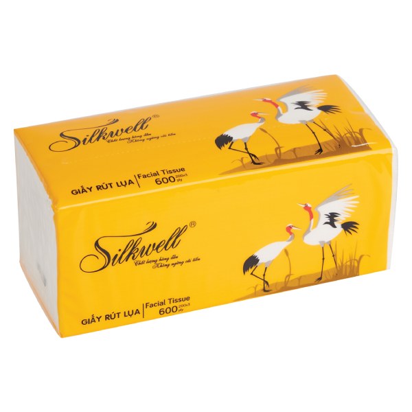 Khăn Giấy Rút Lụa Silkwell 3 Lớp 200 Tờ