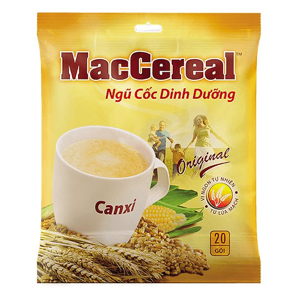 Ngũ Cốc Dinh Dưỡng Maccereal Canxi 20 Gói*28G