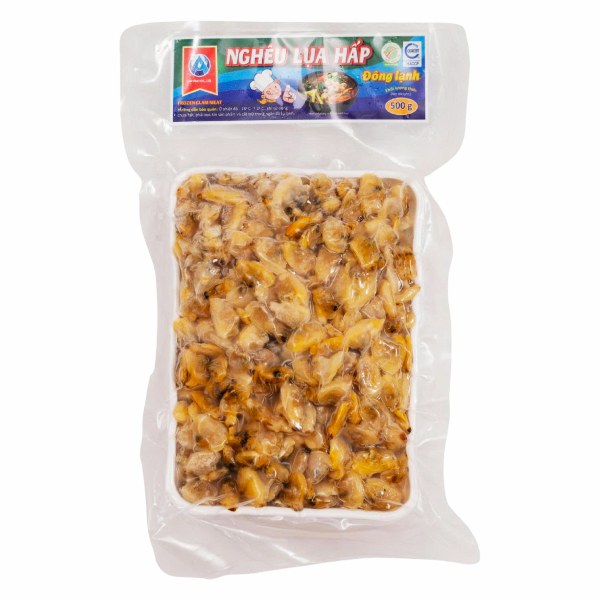 Nghêu Lụa Hấp An Vĩnh 500G
