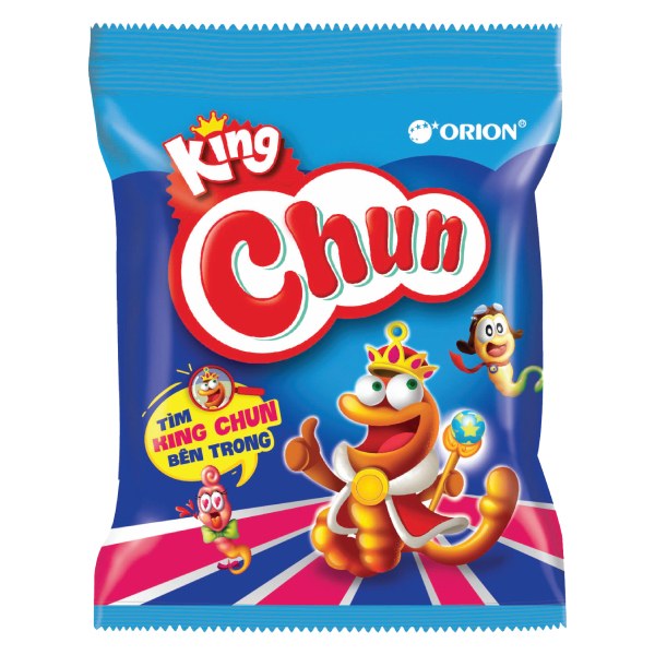 Kẹo Dẻo King Chun Gói 92G