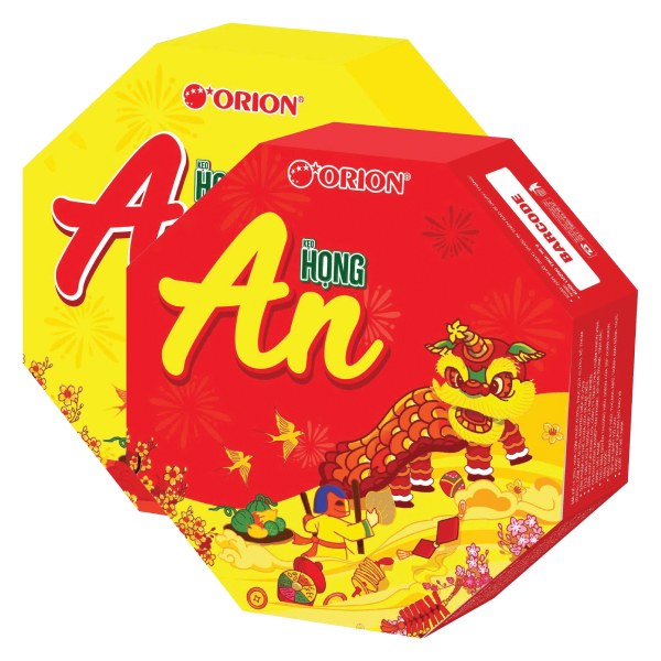 Kẹo Họng Orion An Hộp Bát Giác 98G