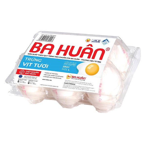 Hộp 6 Trứng Vịt Ba Huân