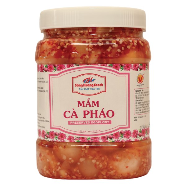 Mắm Cà Pháo Sông Hương Pet Hũ 1Kg