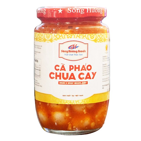 Cà Pháo Chua Cay Sông Hương Hũ 390G