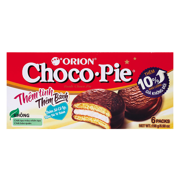 Bánh Chocopie Hộp 6 Gói*33G