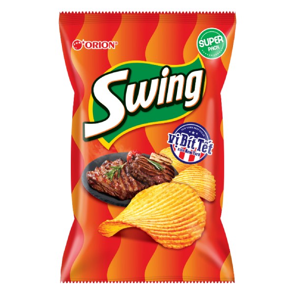 Snack Swing Vị Bò Bít Tết Kiểu New York 53G