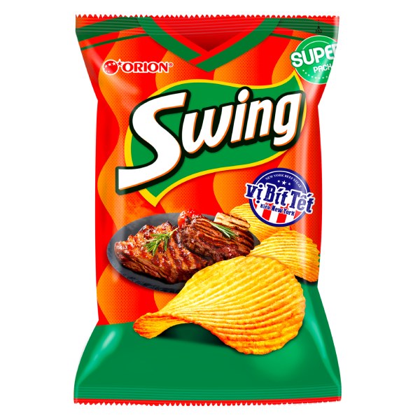 Snack Swing Vị Bò Bít Tết Kiểu New York 53G