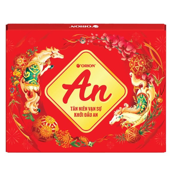 Hộp Quà Bánh Orion An 3 1174.8G