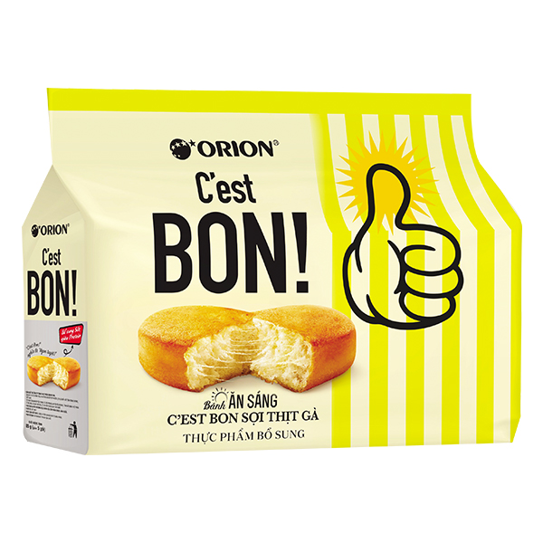 Bánh Ăn Sáng C'est Bon Thịt Gà 136G