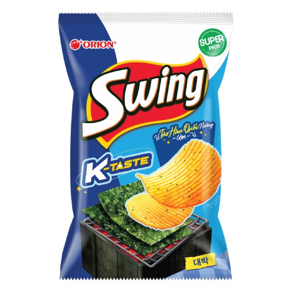 Snack Swing Vị Tảo Hàn Quốc Gói 78G