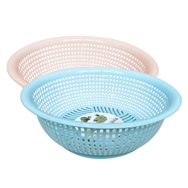Rổ Nhựa Tròn Tự Lập 22Cm
