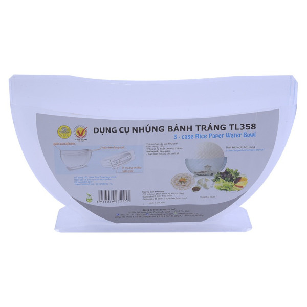 Dụng Cụ Nhúng Bánh Tráng TL358 3 Ngăn