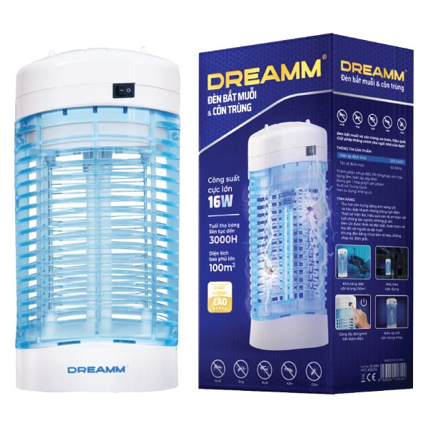 Đèn Bắt Muỗi Và Côn Trùng Dreamm