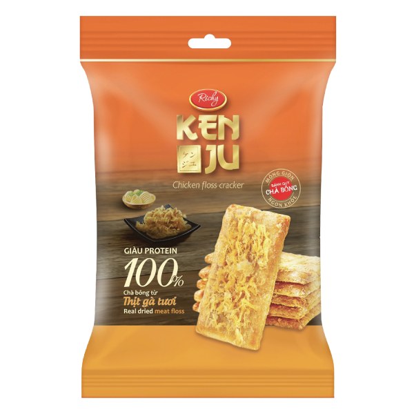 (Only Emartmall) Bánh Quy Richy Kenju Vị Chà Bông Gói 192G
