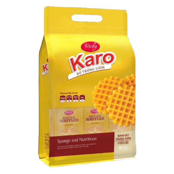 Bánh Karo Bơ Trứng Giòn Gói 150G