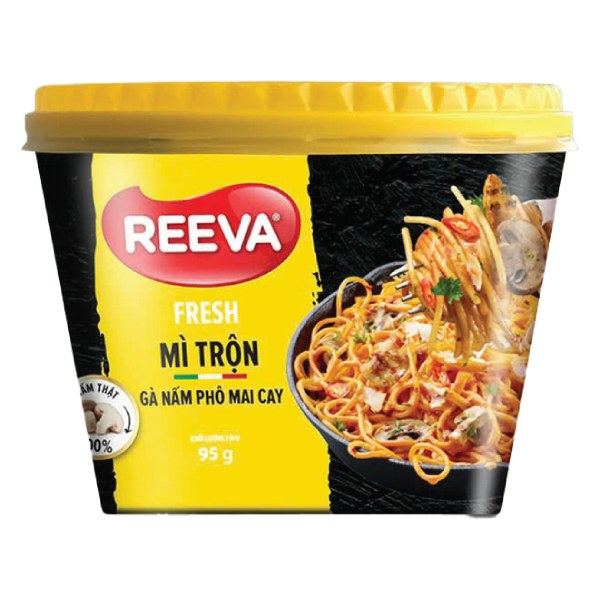 Mì Trộn Reeva Fresh Gà Phô Mai Cay Tô 95G