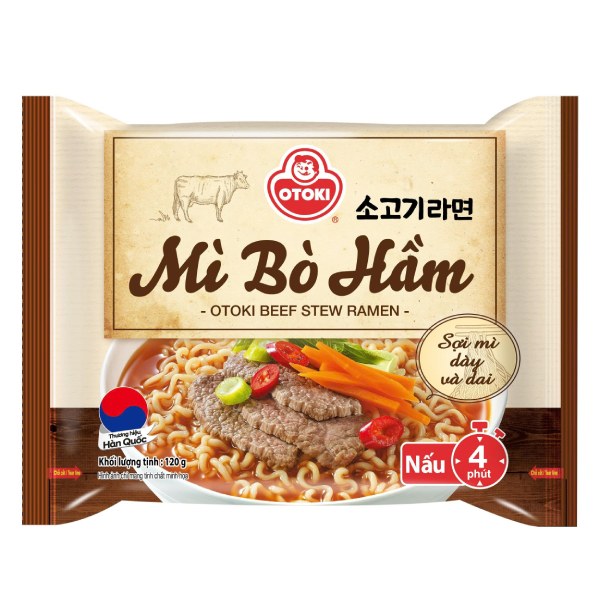 Mì Bò Hầm Otoki Gói 120G