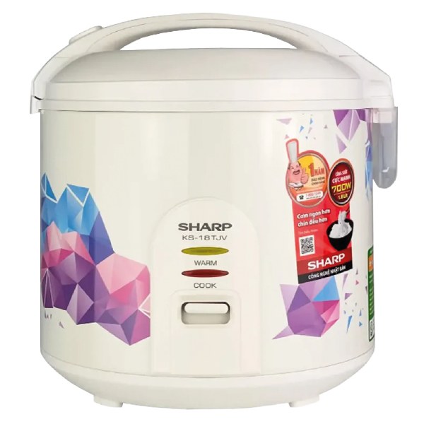 Nồi Cơm Điện Nắp Gài Sharp KS-18TJV 1.8L