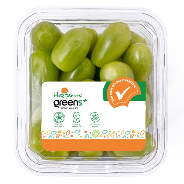 Cà Chua Cherry Ngọc Bích Hasfarm Green+ Hộp 300G