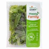 Xà Lách Baby Hỗn Hợp Ăn Liền Hasfarm Green+ 100G