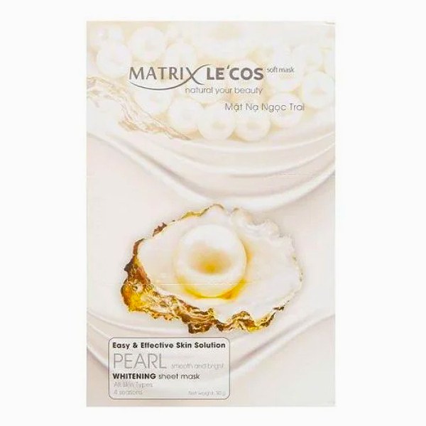 Mặt Nạ Matrix Le'cos Ngọc Trai 30G