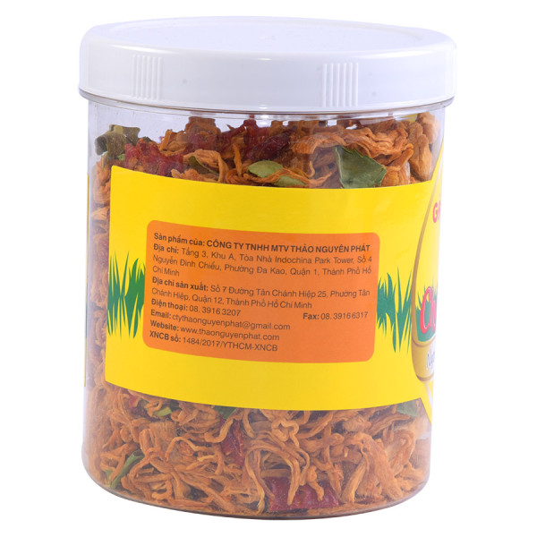 Khô Gà Sấy Lá Chanh Chà Chà Hũ 300G