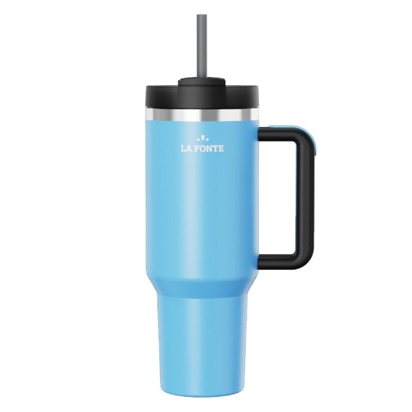 Ly Giữ Nhiệt La Fonte SUS304 Kèm Ống Hút 012898 1.2L