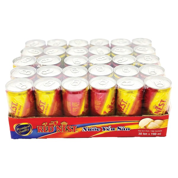 Nước Yến Red Nest Khay 30 Lon 190Ml
