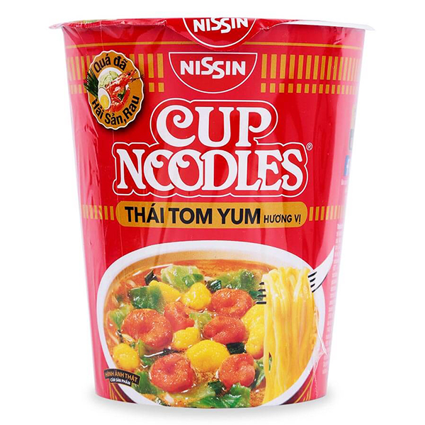 Mì Ly Nissin Vị Thái Tom Yum 70G