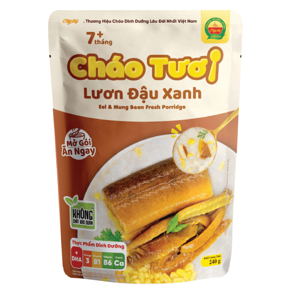 Cháo Tươi Lươn Đậu Xanh Cây Thị 240G