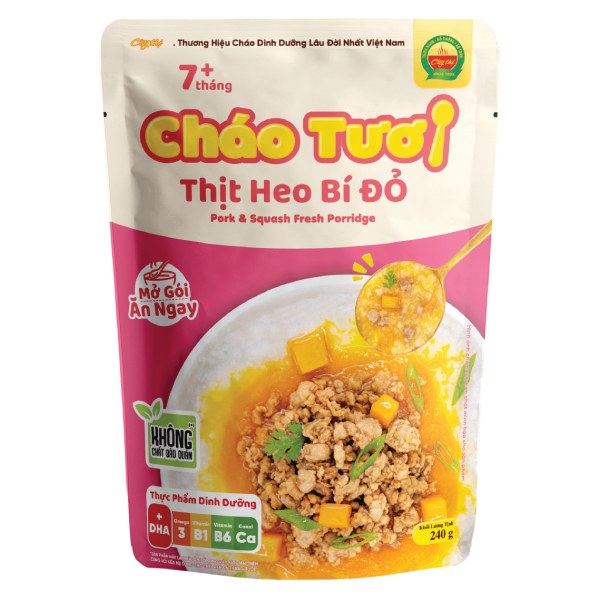 Cháo Tươi Thịt Heo Cây Thị 240G