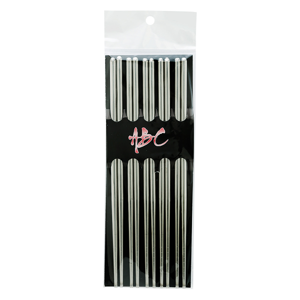 Lô 5 Đũa Inox Trơn AB01