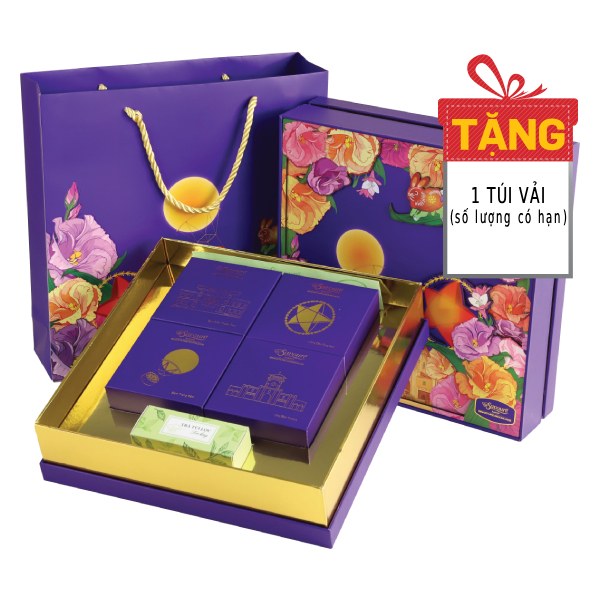Hộp Quà Bánh Trung Thu Savouré Signature 750G
