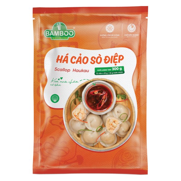 Há Cảo Sò Điệp Bamboo Gói 300G
