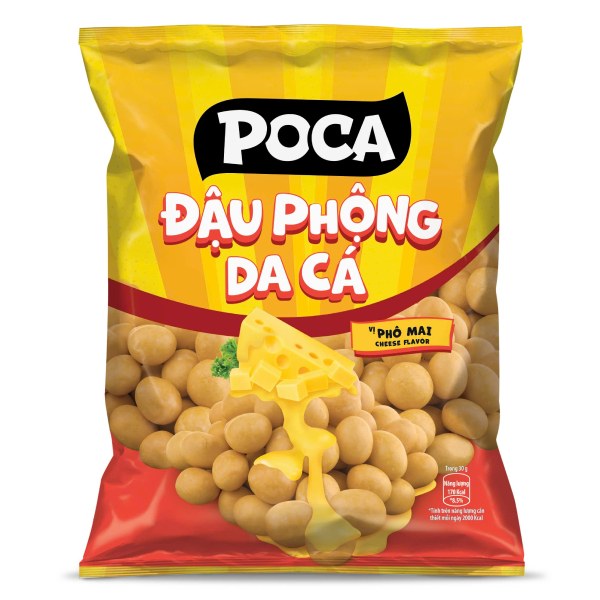 (Only Emartmall) Đậu Phộng Poca Da Cá Vị Phô Mai 68G