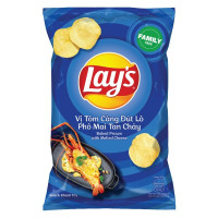 Snack Khoai Tây Lay's Tôm Càng Đút Lò Phô Mai Tan Chảy Gói 150G