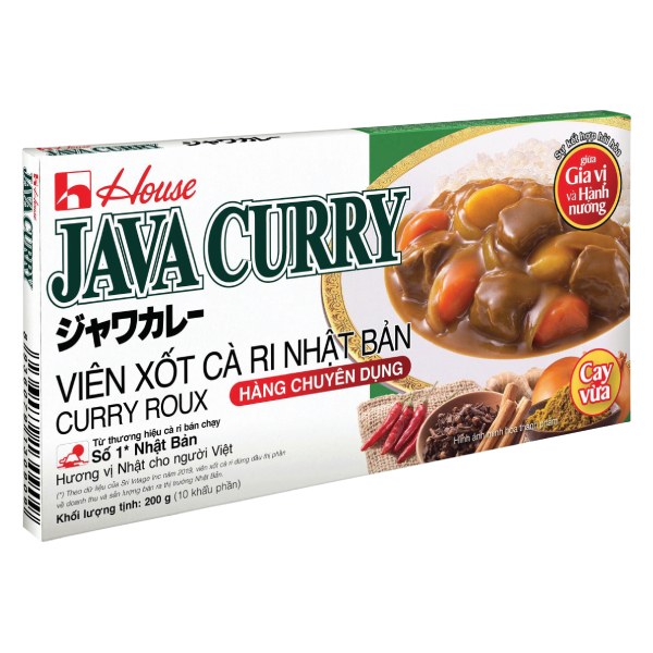 Viên Xốt Cà Ri Java Hộp 200G