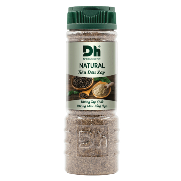 Tiêu Đen Xay Dh Foods Hũ 80G