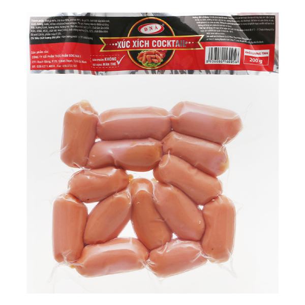 Xúc Xích Cocktail Đông Nam Á 200G