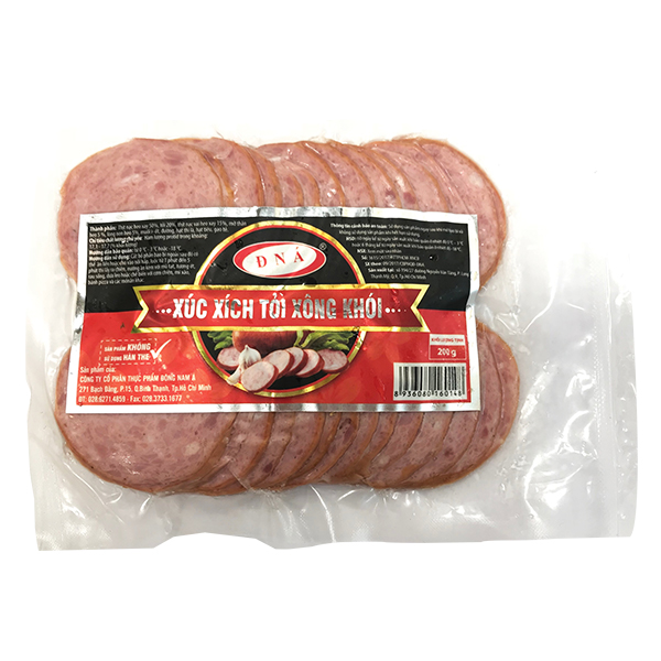 Xúc Xích Tỏi Đông Nam Á Xông Khói 200G