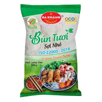Bún Tươi Ba Khánh Sợi Nhỏ 500G